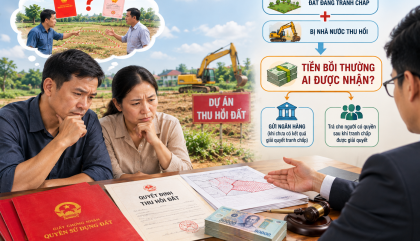 ĐẤT ĐANG TRANH CHẤP BỊ NHÀ NƯỚC THU HỒI: TIỀN BỒI THƯỜNG AI ĐƯỢC NHẬN?